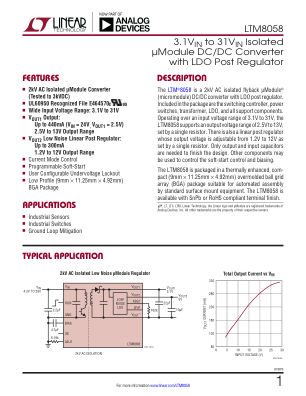 8058FB datasheet cover page