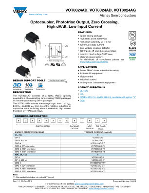 VOT8024AB datasheet cover page
