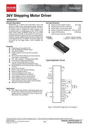 BD60223FP 数据手册首页