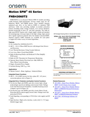 FNB43060T2 数据手册首页