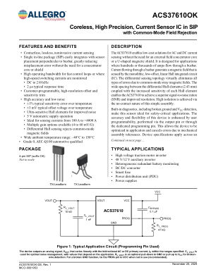 ACS37610OK datasheet cover page